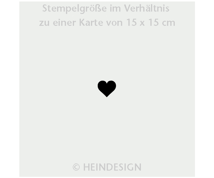 Mini Stamp · Heart af Judi-Kins