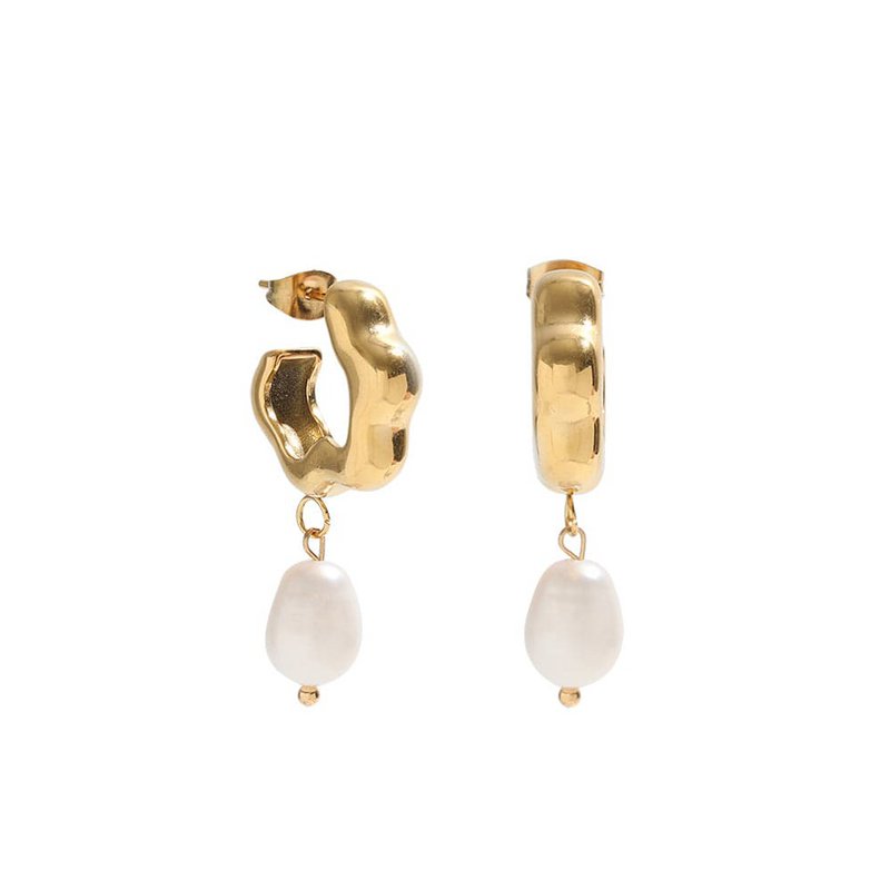 Barretta - Bridal Pearl Earrings
