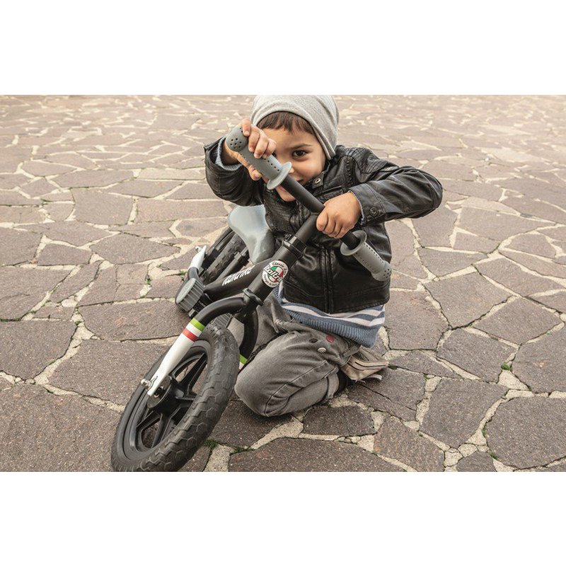Pista - Balance Bike Steel - EVA Wheels - Black - 2/5 years