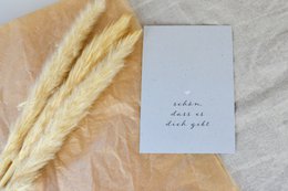 Postkort "Dejligt at du eksisterer"