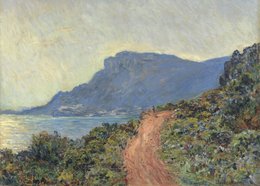 Póster Monet - La Corniche cerca de Mónaco