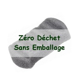 Zero Waste Konjac XL Body Sponge with Bamboo Charcoal