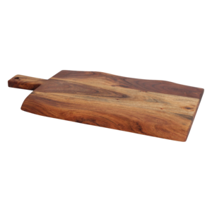 Acacia wood cutting board large 50 cm