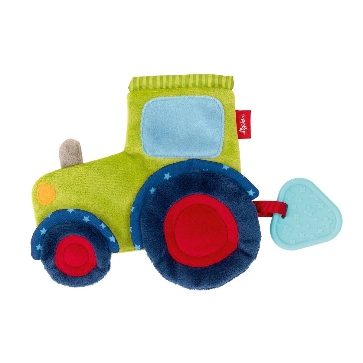 Traktor z trzaskającą tkaniną, PlayQ
