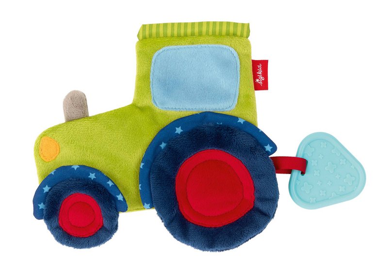 Traktor z trzaskającą tkaniną, PlayQ