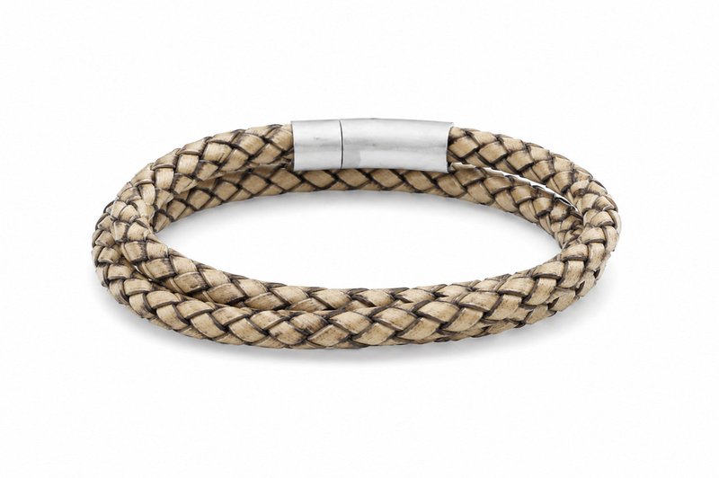 Bracelet cuir 12mm - Collection Civilis