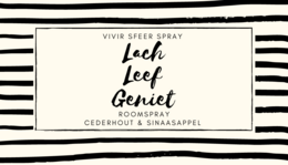 Cremespray - Lachen, leben und genießen