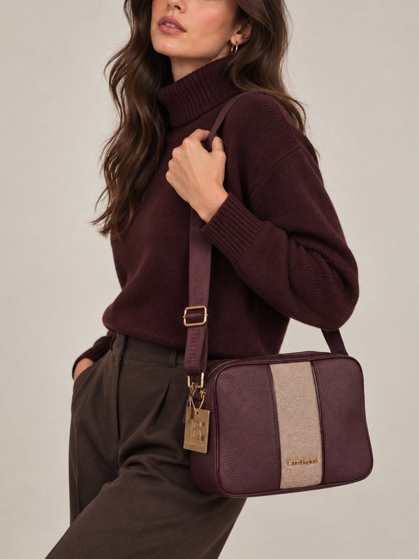 Crossbodytas met dubbel ritsvak, Laura Biagiotti, art. LB104-5.290