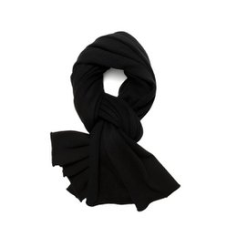 Løs kant - 100% ren cashmere strikket indpakning tørklæde, 60*180 cm