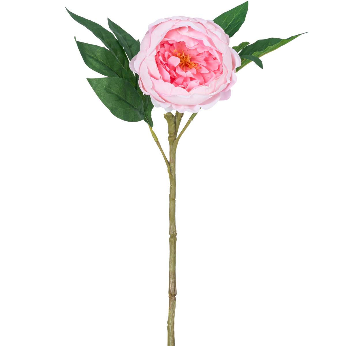 Artificial peony Real Touch Pink 58cm