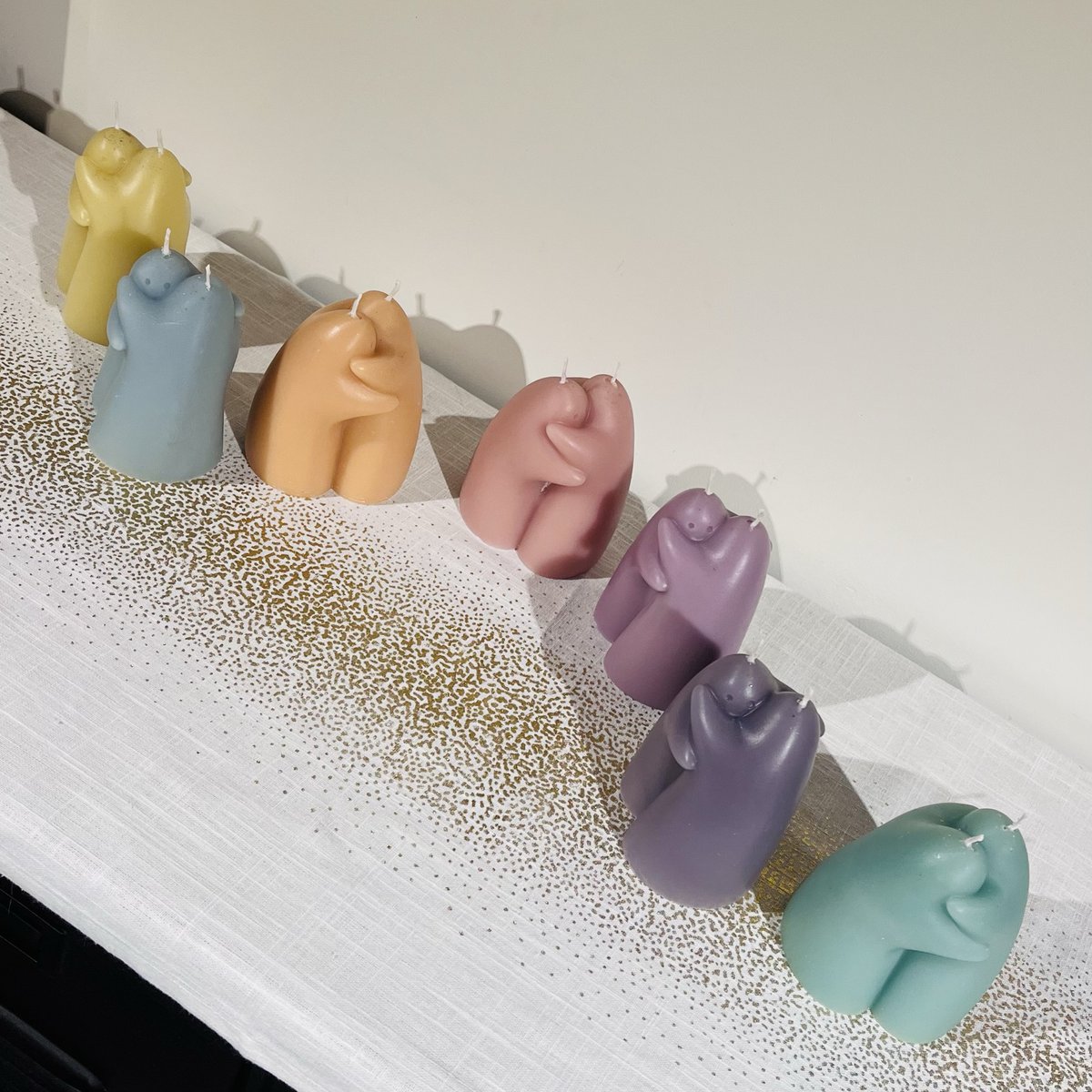 Ghost Cuddle Candle