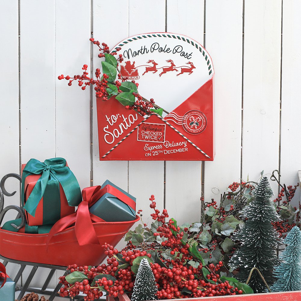 Postboks konvolut Santa 28 cm Isabelle Rose