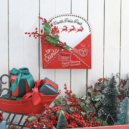 Busta post -box santa 28 cm Isabelle rosa