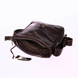 Leather bag 'Qabli'
