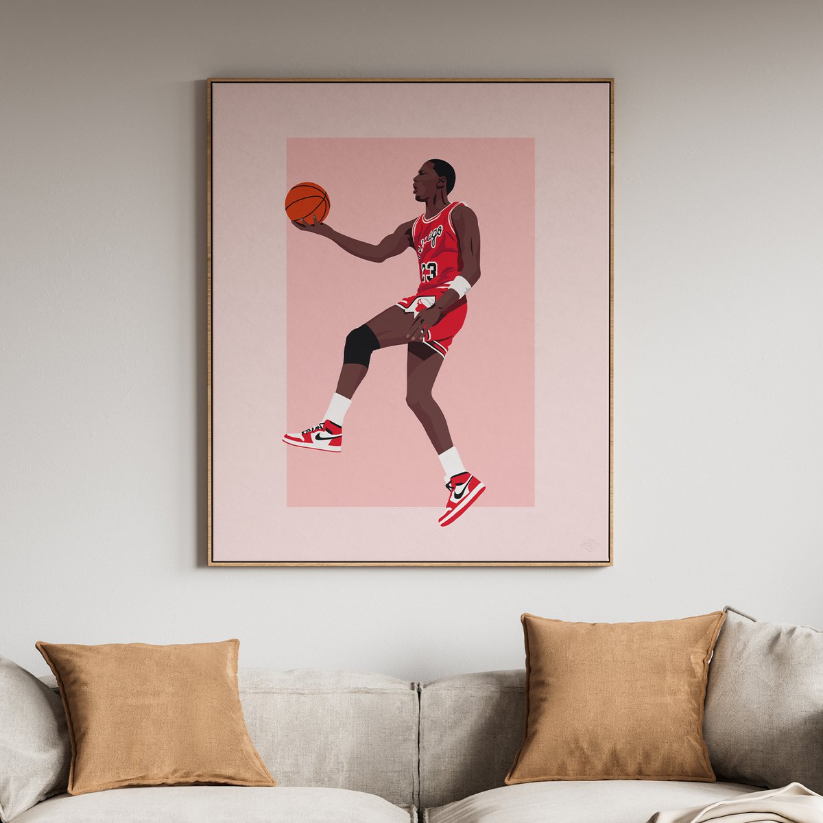 Poster "Michael Jordan" - A4 & 30x40cm - Art print