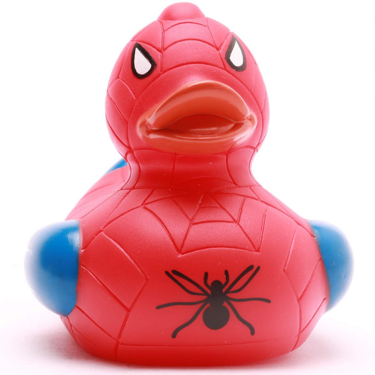 Rubber duck superhero red-blue - rubber duck