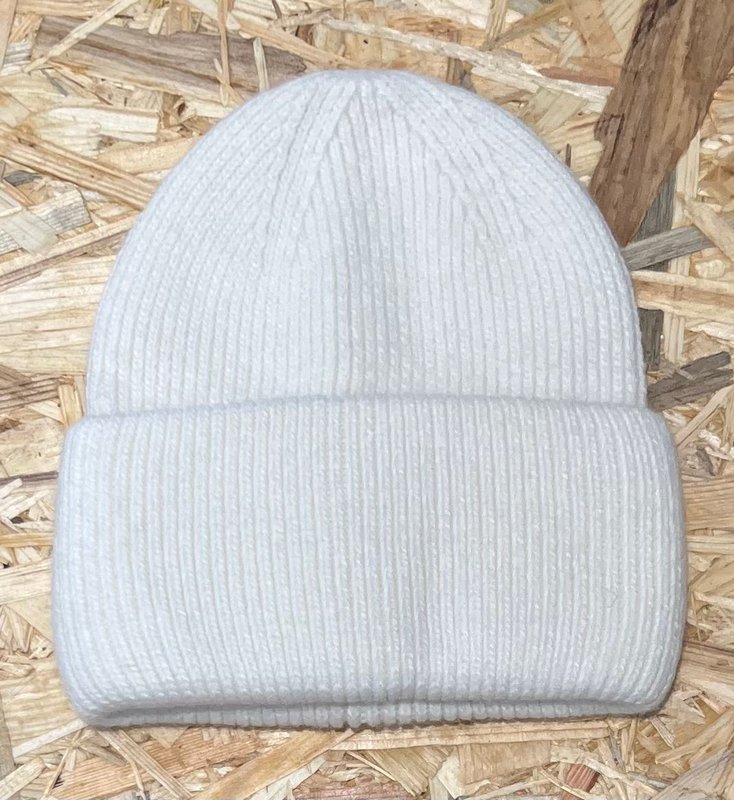 Beanie med kashmir uld