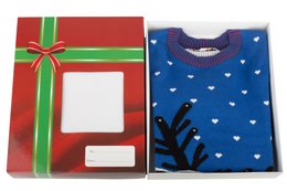 Séter navideño Niños - Reindee Blue