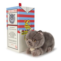 BTC - Freddy le Brittish Shorthair en boà®te cadeau - 20 cm -