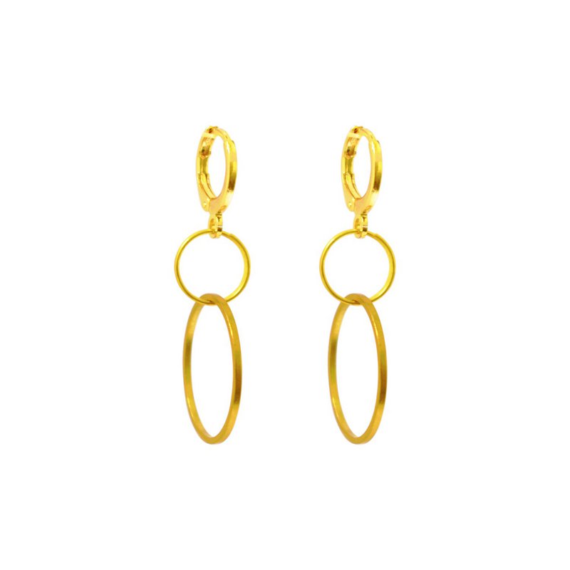 Boucles d'oreilles Welcome Huggie