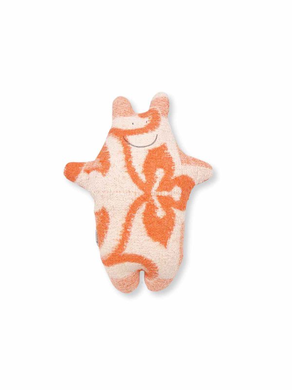 Peluche ippopotamo - Coperta di lana vintage - Rosa