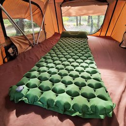 Inflatable Roof Tent Camping Mattress - Comfort & Space Saving