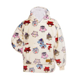Vitapur - Hoodie blanket + socks child - Owl