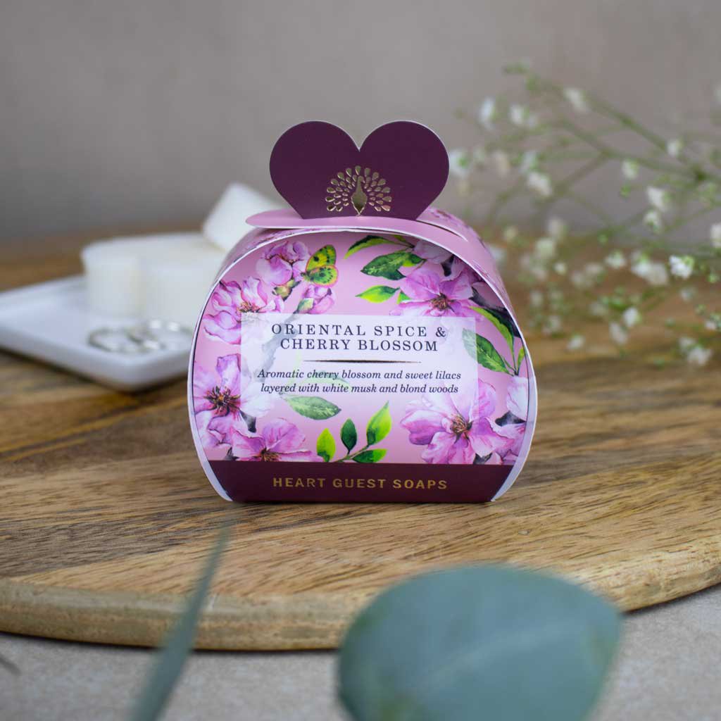 ENGLISH SOAP C° 3x20g - Oriental Spice & Cherry Blossom