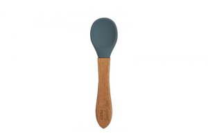 Silicone spoon pastel blue 14 cm Little Isabelle Rose