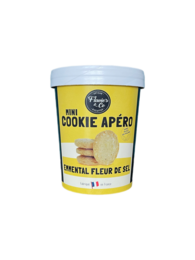 Mini galletas de aperitivo: Emmental francés – Flor de sal