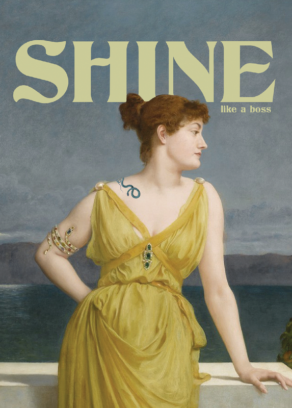 Shine- Ansichtkaart