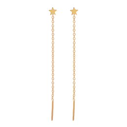 STUD DRAADDRAGER OORBELLEN STER