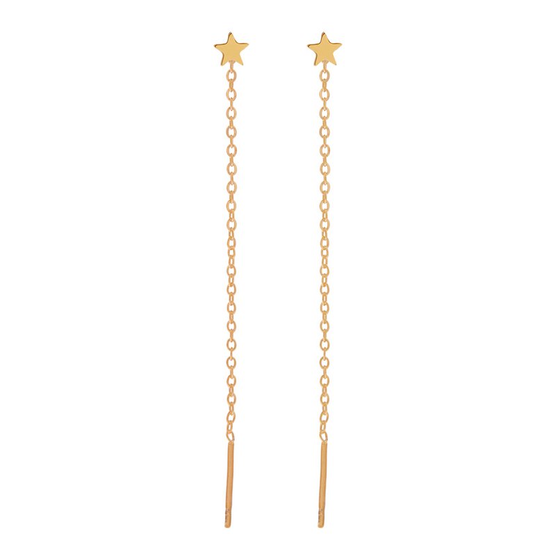 STUD DRAADDRAGER OORBELLEN STER