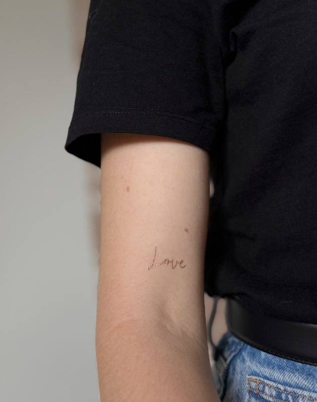 Sioou tymczasowy tatuaż - Love Doré x5