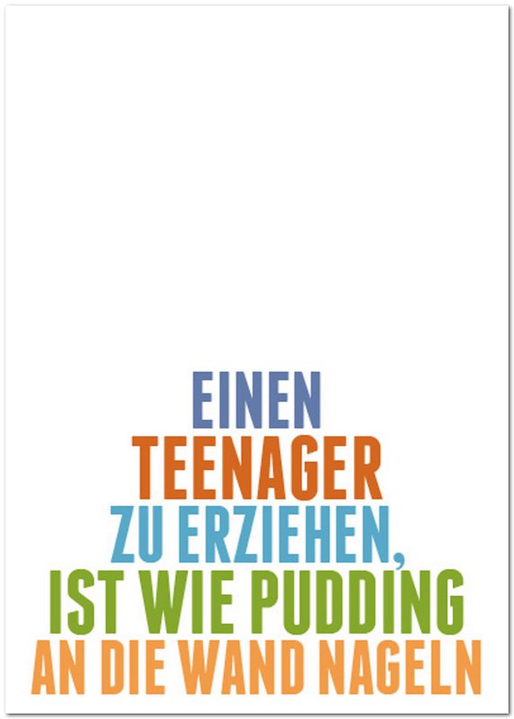 Pocztówka "Pudding"