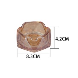 Rhombus glas asbak