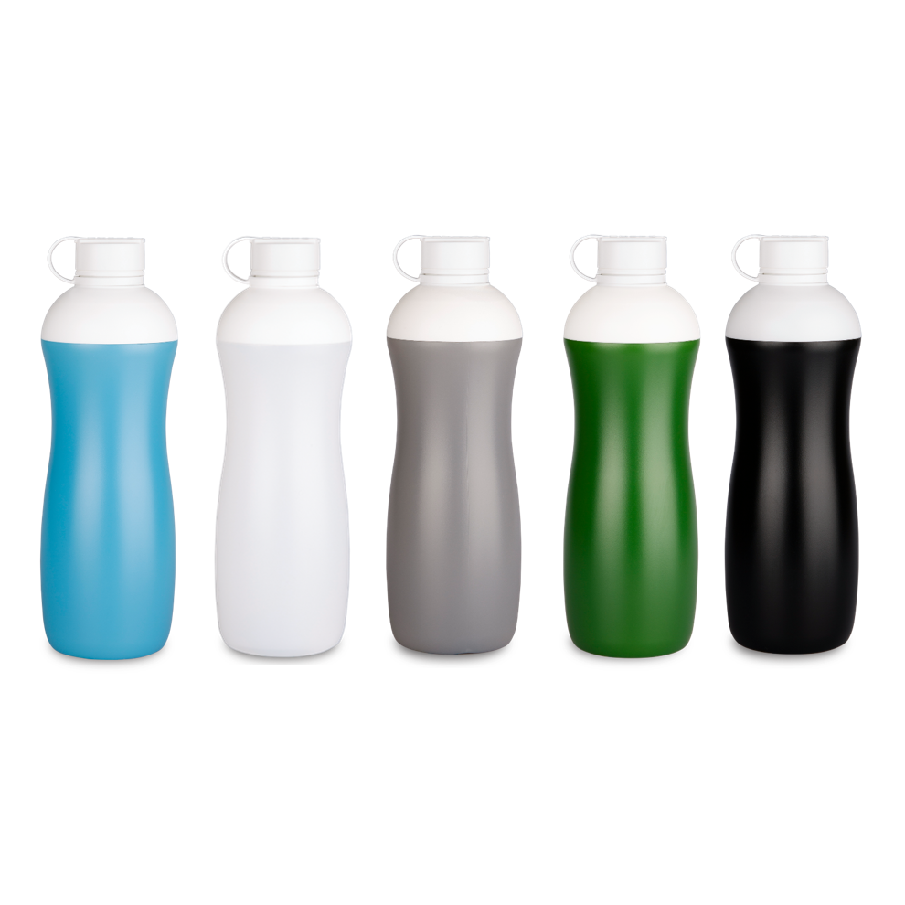 Biodrup biobasierte Trinkflasche 500 ml Schwarz