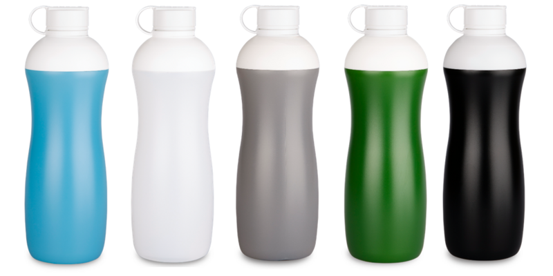 Biodrup biobased drinking bottle 500ml Black