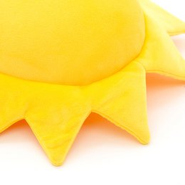 Jouet doux, détente -cushion: soleil (50 cm)