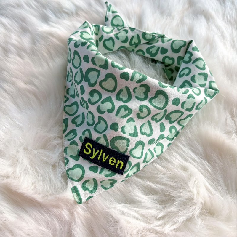 Bandana - Leopard green