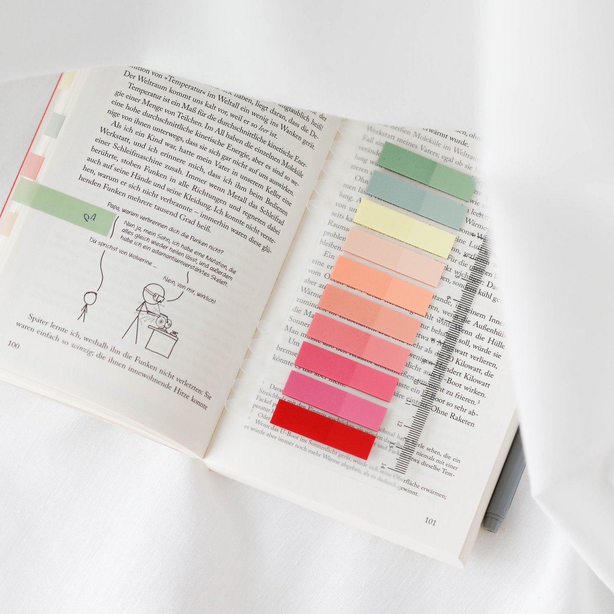 Lemonade Blooms | Ordinate Sticky Notes | Sticky notes | Adhesive strips | Sticky markers | school accessories | Bookmark | aesthetic stationery | small index tabs | sticky notes