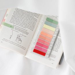 Lemonade blomstrer | Ordinate Sticky Notes | Sticky notes | Klæbestrimler | Sticky markører | skoletilbehør | Bogmærke | æstetiske papirvarer | små indeksfaner | klæbe sedler