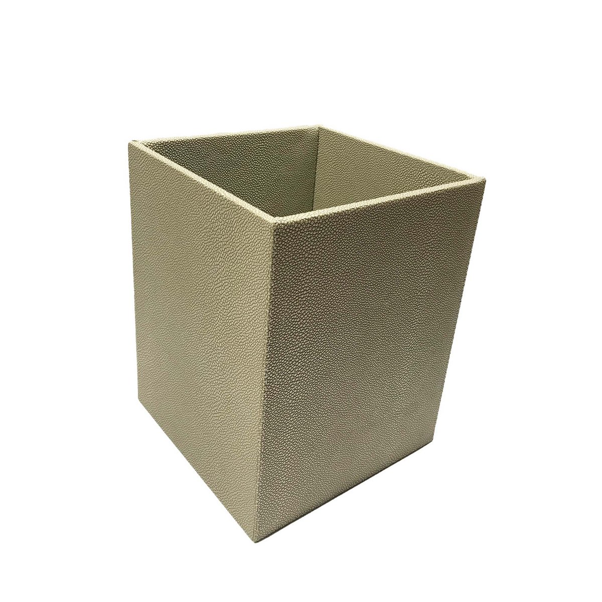 Waschin Basket Ray Green Garbage Can in pelle sintetica
