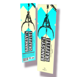 Banksy "Soft-Touch" Bookmark - Arcade Grabber