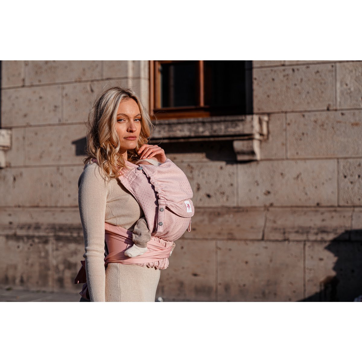 Babytrage TaiTai Heart2Heart Rosé Unisize