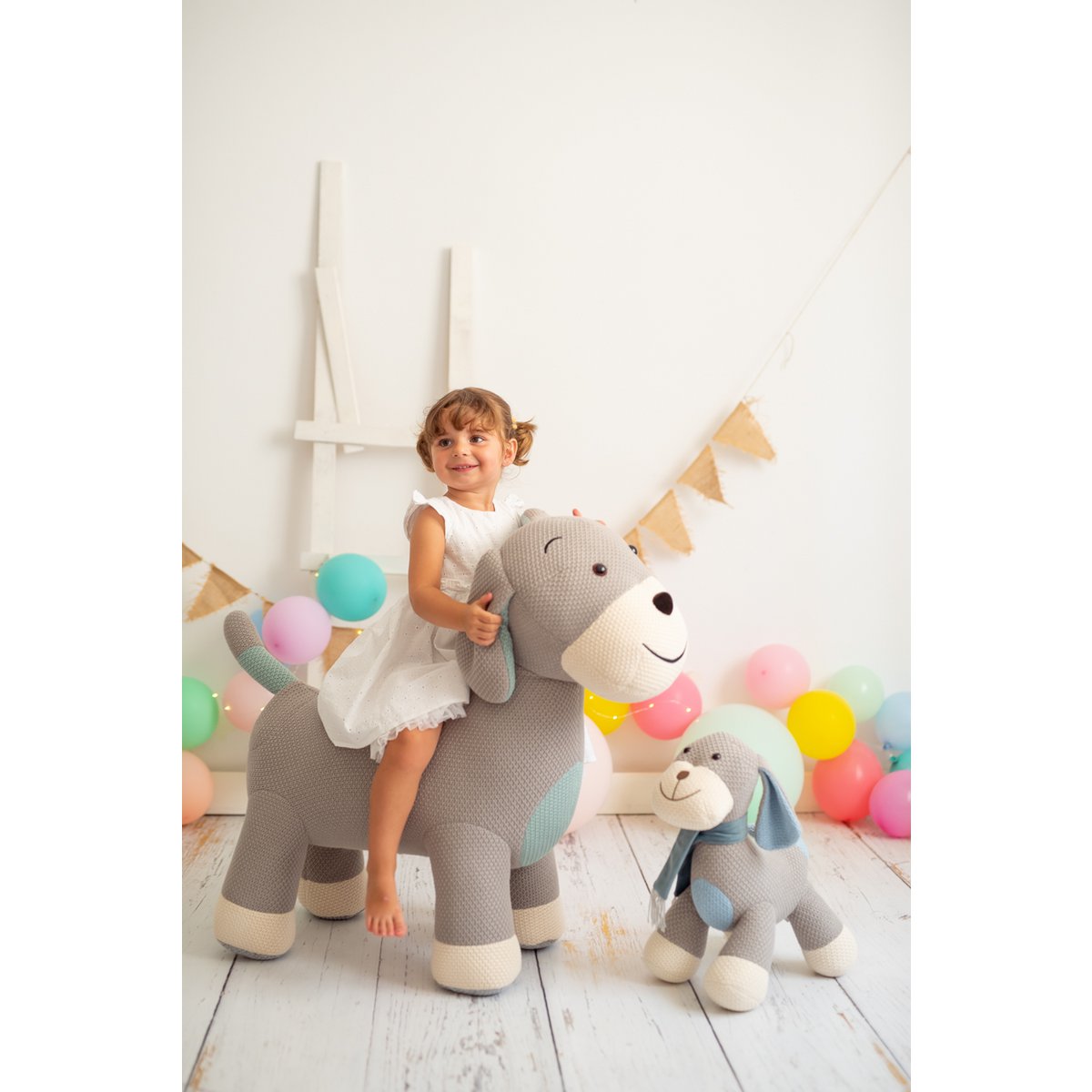 Pack de cockers 100% coton gris