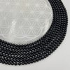 Rang de perles - Tourmaline Noire (6 mm)
