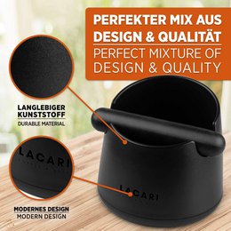 Knock-off beholder - knock-off beholder lavet af genanvendeligt plastik