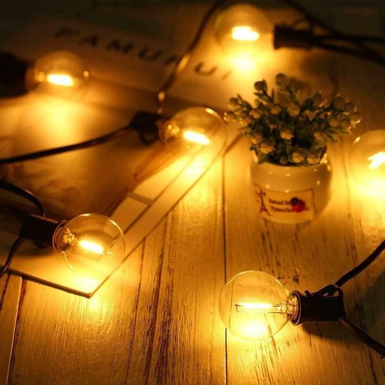7,5 Meter Lichtkabel mit 25 LED-Lampen