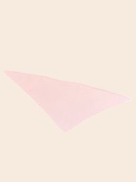 Foulard triangle uni 100% laine mérinos
